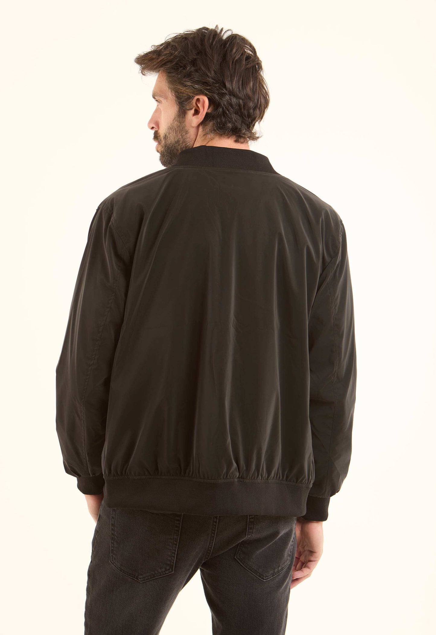 Bomber-Style Lightweight Jacket