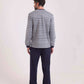 Striped Top & Solid Pants Winter Pajama Set