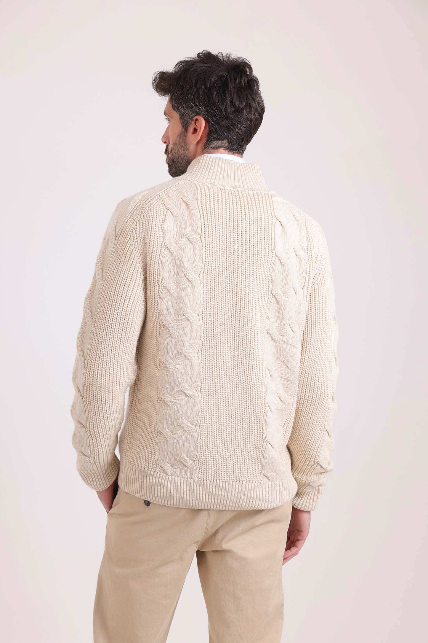 Button-Up Knit Cardigan