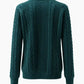 Textured Knit Crew Neck Sweater