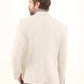 Wool-Blend Textured Tailored Blazer