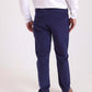 Solid Cotton Chino Pants with Side Pockets
