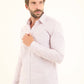 Tri-Tone Pencil Stripes Casual Shirt