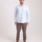 Solid Long Sleeves Shirt with Pocket