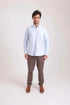 Solid Long Sleeves Shirt with Pocket