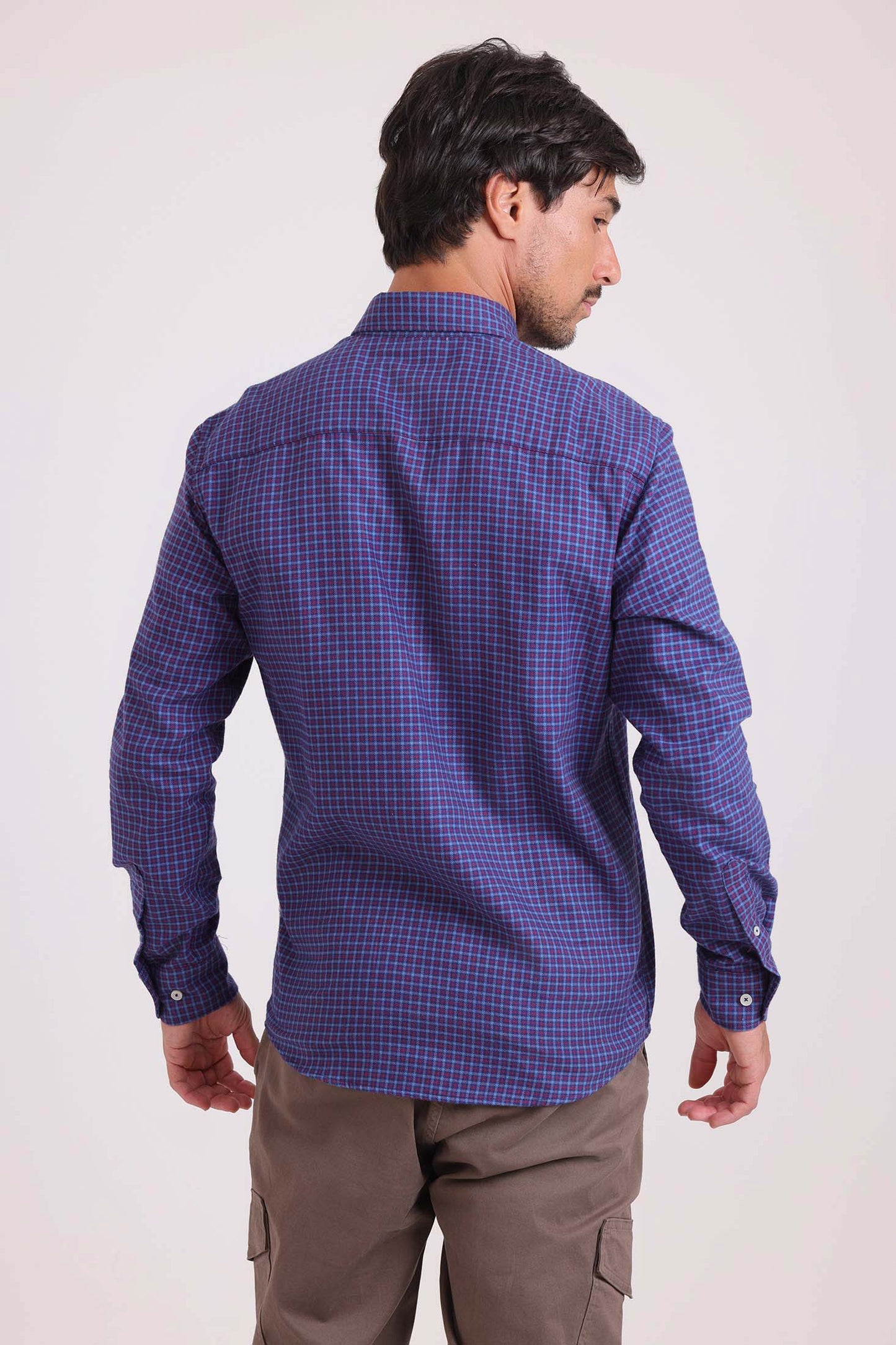 Regular Fit Casual Gingham Shirt