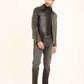 Genuine Leather Standout Jacket