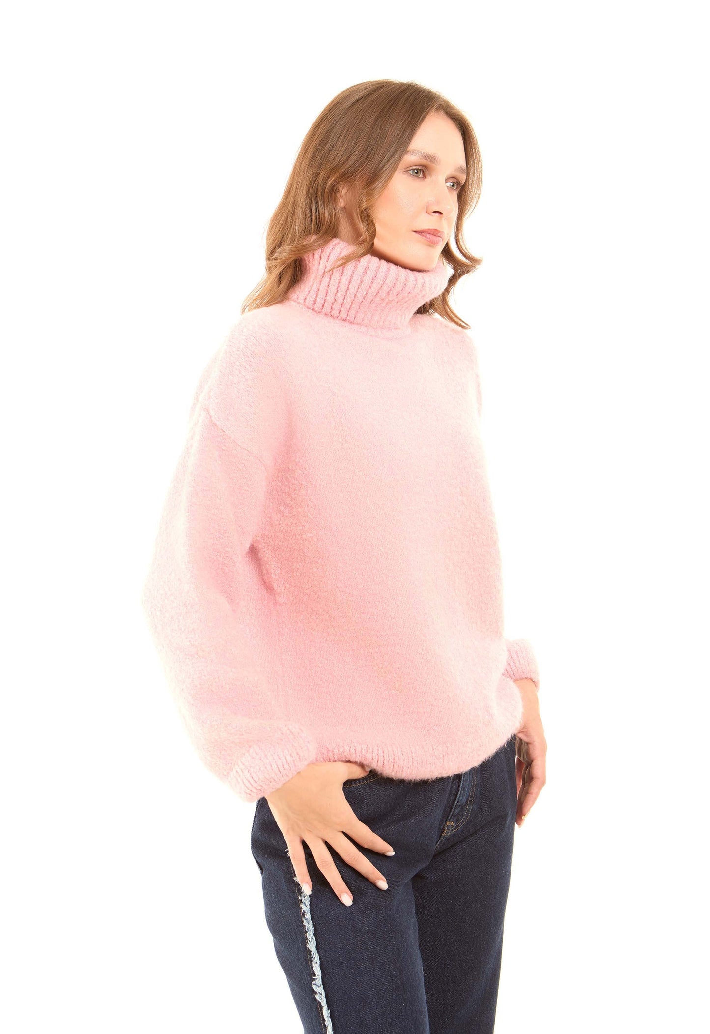 Chunky Turtle Neck Soft Cozy Pullover