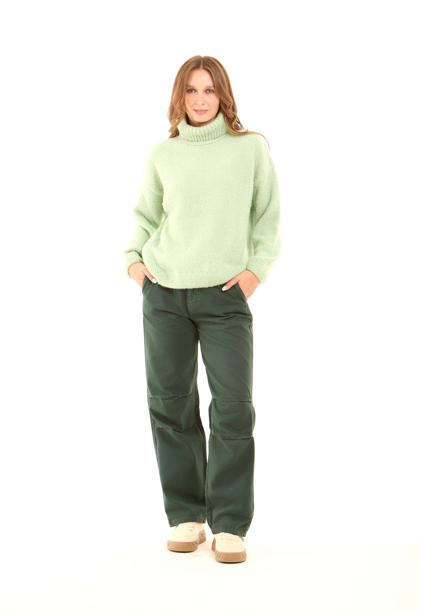 Chunky Turtle Neck Soft Cozy Pullover