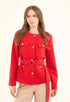 Textured Wool-Blend Style Jacket