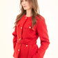 Textured Wool-Blend Style Jacket
