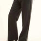Studded-Side Wide-Leg Jeans