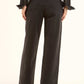 Studded-Side Wide-Leg Jeans