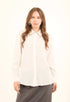 Chain-Detail Rayon Shirt