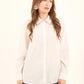 Chain-Detail Rayon Shirt
