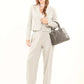 Structured Cropped Suit Jacket