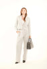 Wide Leg Suit Pants