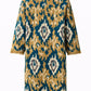Jacquard Pattern Open Cardigan