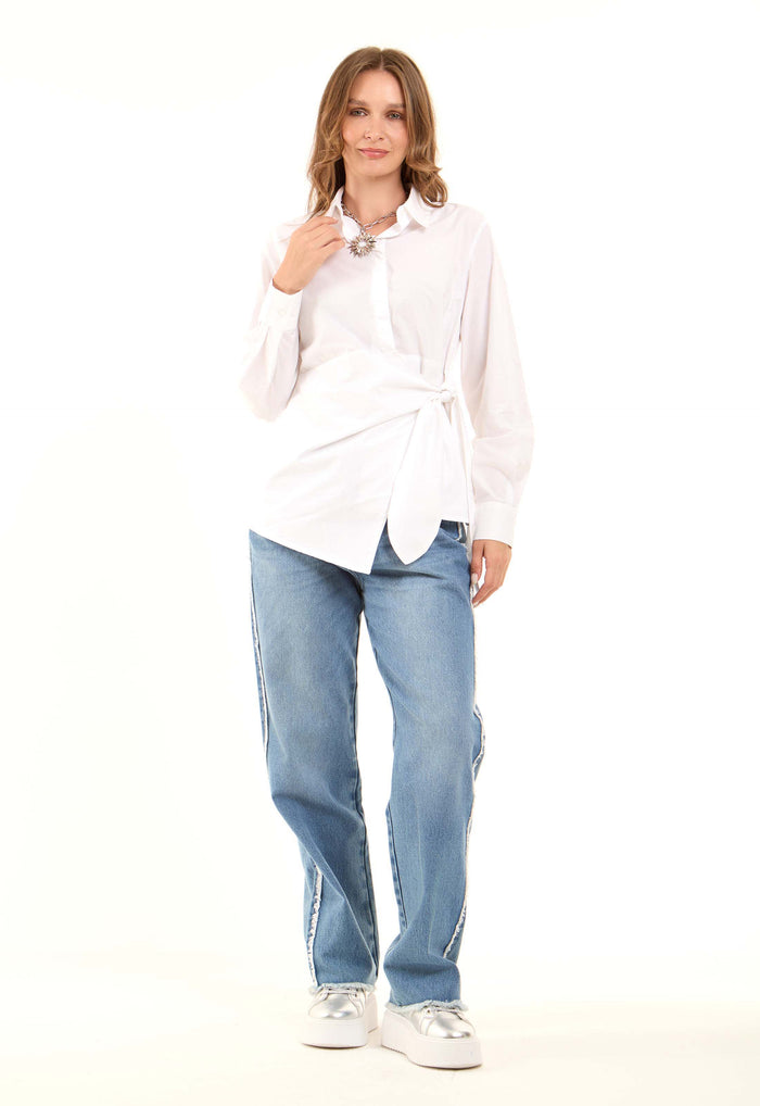 Classic Straight Denim Pants