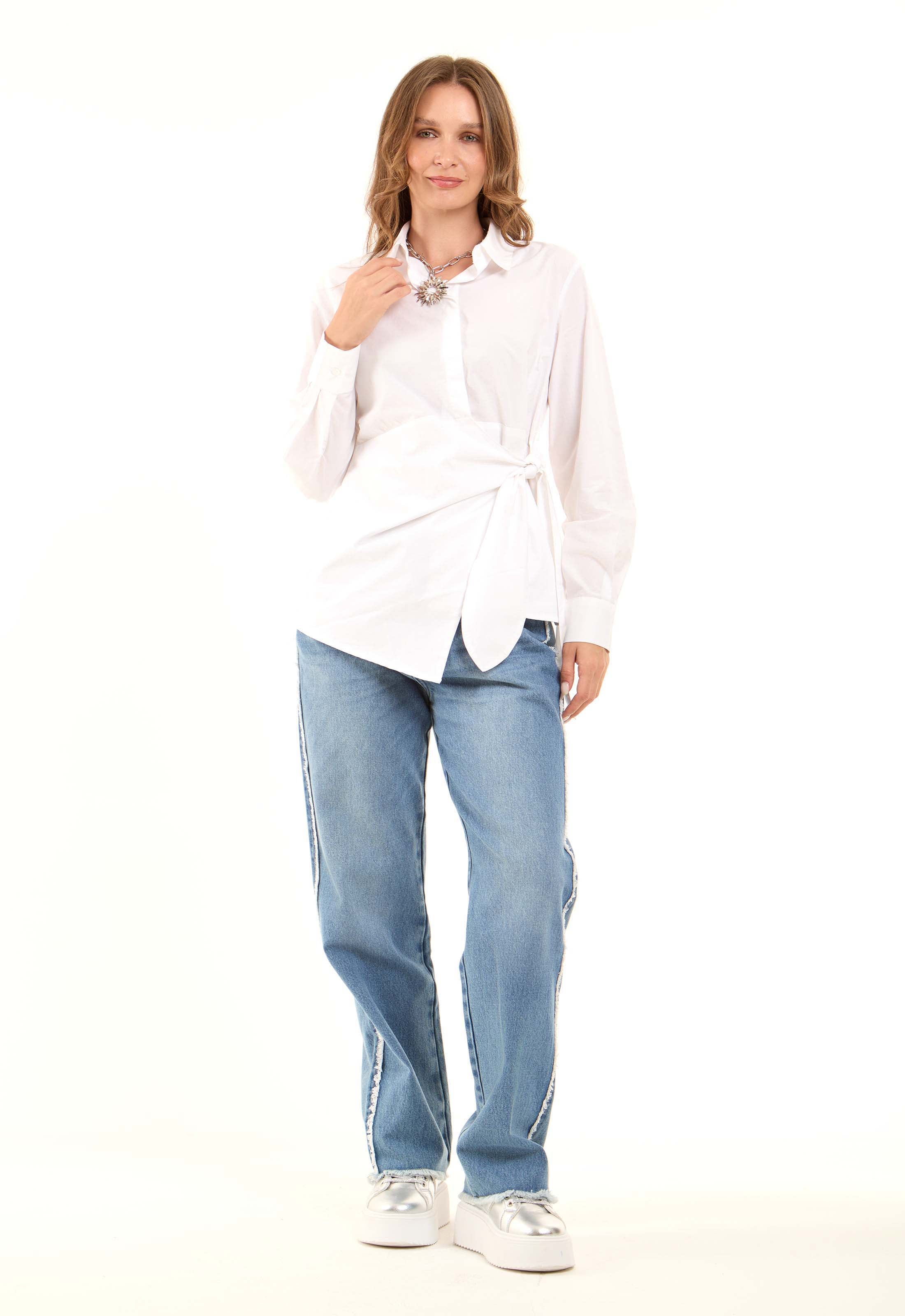 Classic Straight Denim Pants