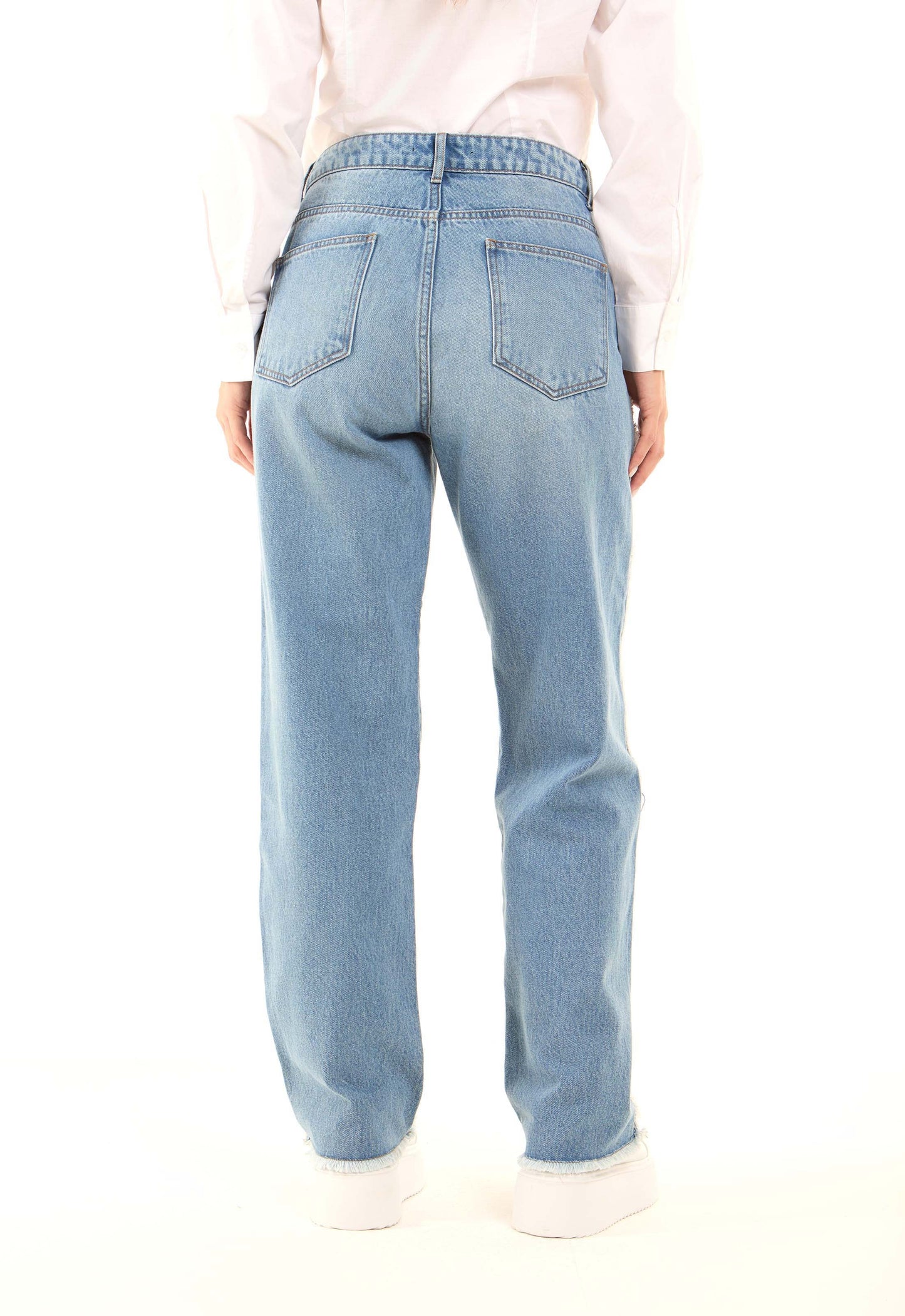 Classic Straight Denim Pants