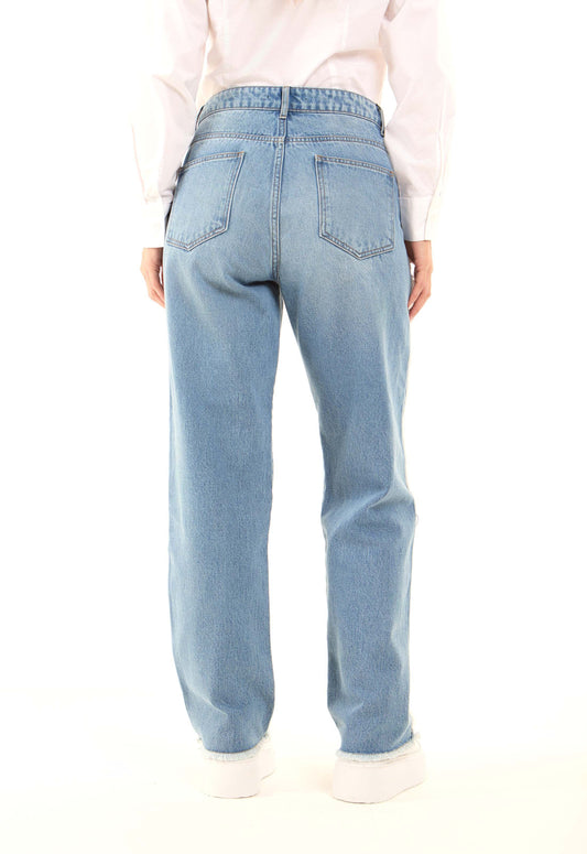 Classic Straight Denim Pants
