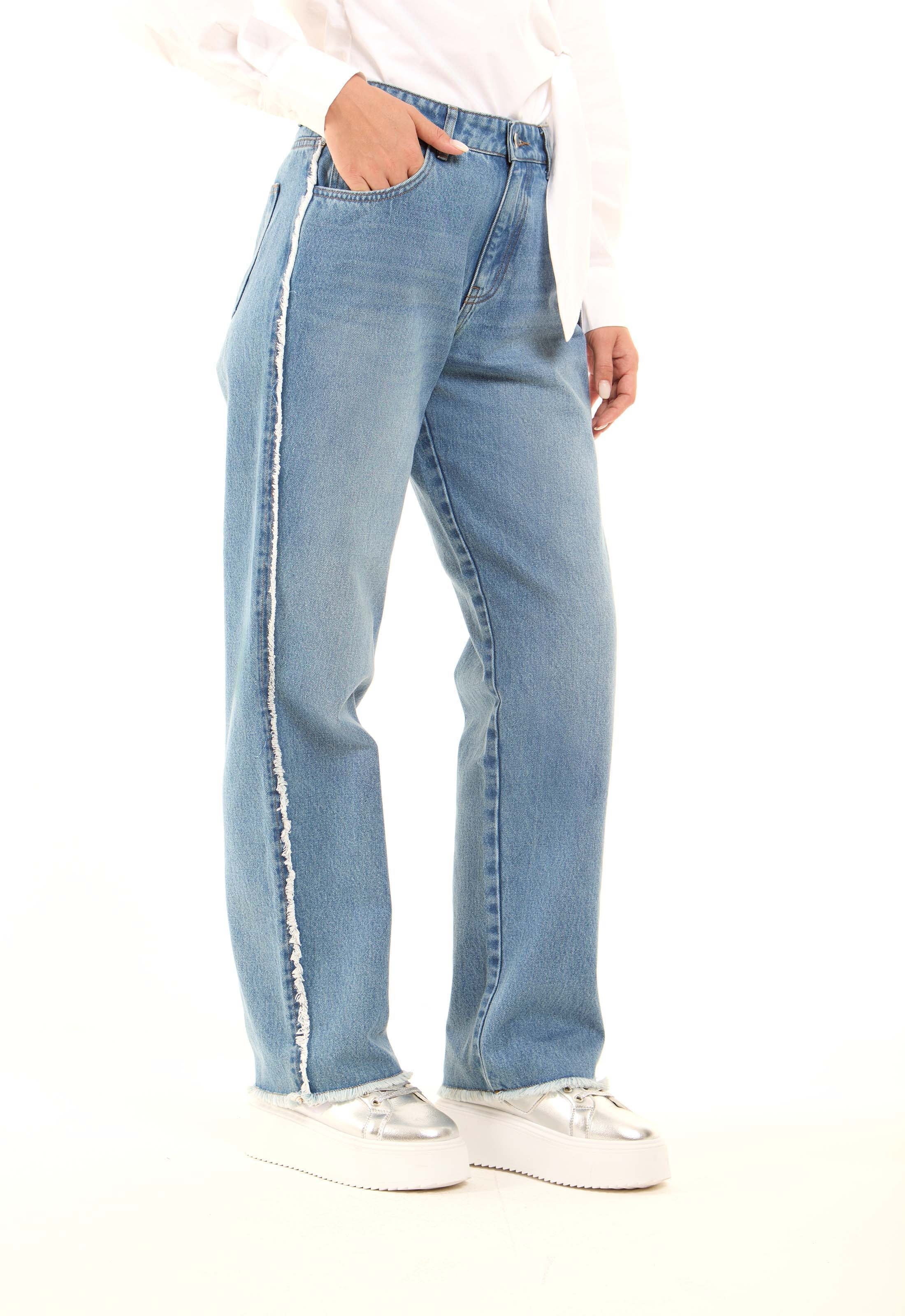 Classic Straight Denim Pants