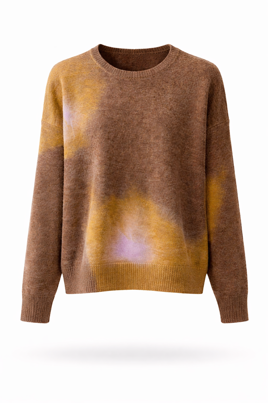 Abstract Pattern Knit Sweater