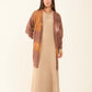 Dip-Dye Fashionable Long Winter Cardigan