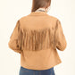 Fringed Western Cropped Jacket