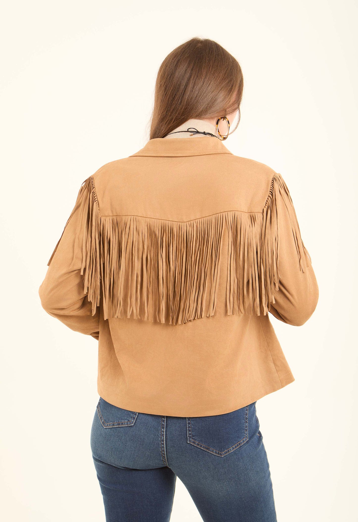Fringed Western Cropped Jacket