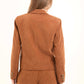 Corduroy Utility Jacket with Notched Lapels