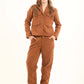 Corduroy Straight-Leg Pants with Clean Tailored Look