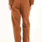 Corduroy Straight-Leg Pants with Clean Tailored Look