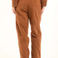 Corduroy Straight-Leg Pants with Clean Tailored Look