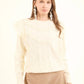 Crew Neck Knitted Slip On Winter Pullover