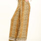 Printed Wide-Leg Pants with Flowing Silhouette