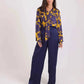 High-Waist Solid Wide-Leg Pants
