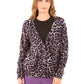 Long Sleeves Leopard Short Cardigan