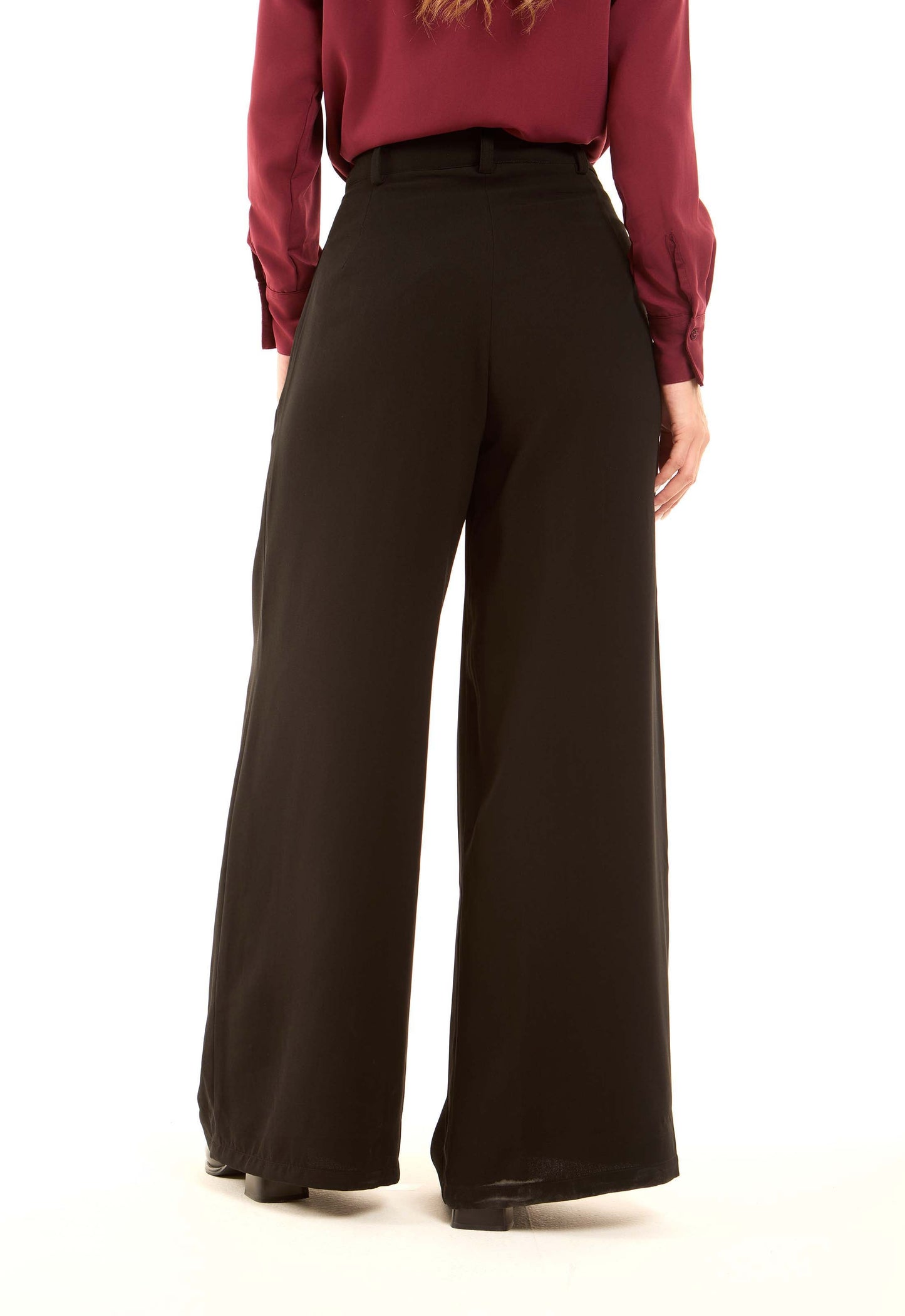 Essential Wide-Leg Dress Pants