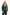 Velvet Single-Breasted Blazer