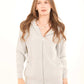 Regular Fit Casual Ribbed Hoodie