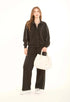 Track Pants with Contrast Piping Detail