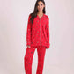 Christmas Pattern Long Sleeves Pajama Set