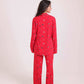 Christmas Pattern Long Sleeves Pajama Set