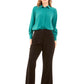 Sleek Flared Pants with Clean Tailored Look