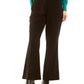 Sleek Flared Pants with Clean Tailored Look