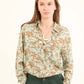 Floral Printed Viscose Shirt