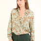 Floral Printed Viscose Shirt
