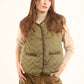 Sleeveless Buttoned Coziness Vest